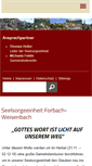 Mobile Screenshot of kath-forbach-weisenbach.de